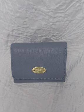 MONCRIEF London Trifold Wallet Light Blue